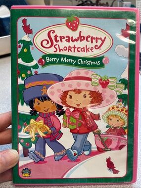 Vintage Strawberry Shortcake "Berry Merry Christmas" DVD movie